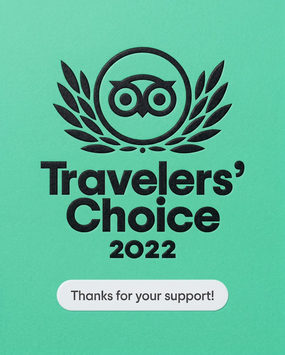 Tripadvisor Travellers' Choice 2022